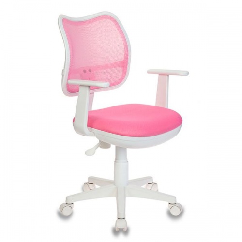Купить  кресло бюрократ ch-w 797 розовый сиденье розовый tw-13a сетка/ткань крестов. пластик ch-w797/pk/tw-13a в интернет-магазине Айсберг техники в Орске!