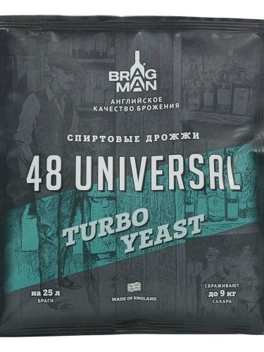 Купить  спиртовые дрожжи bragman "48 universal" 135 г в интернет-магазине Айсберг техники в Орске!