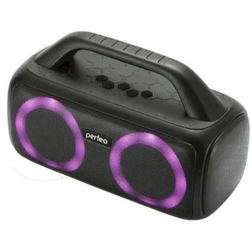 Купить  портативная аудиосистема  perfeo "hexagon" 50w, mp3 usb/tf, aux, fm, voice assistant, hands free, tws черная в интернет-магазине iceteh.ru в Орске, Новотроицке, Гае, Домбаровском, Ясном, Адамовке, Кваркено! фото 3