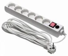 Купить  сетевой фильтр buro 600 sh-16-5-w 5м, white, 6розеток в интернет-магазине iceteh.ru в Орске, Новотроицке, Гае, Домбаровском, Ясном, Адамовке, Кваркено!