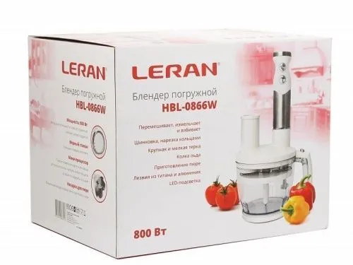 Купить  блендер leran hbl 0866 w в интернет-магазине iceteh.ru в Орске, Новотроицке, Гае, Домбаровском, Ясном, Адамовке, Кваркено! фото 6