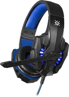Купить  наушники defender  warhead g-390 led black+blue, 1.8м кабель (64039) в интернет-магазине iceteh.ru в Орске, Новотроицке, Гае, Домбаровском, Ясном, Адамовке, Кваркено!