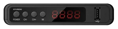 Купить  ресивер hyundai h-dvb 520 black в интернет-магазине iceteh.ru в Орске, Новотроицке, Гае, Домбаровском, Ясном, Адамовке, Кваркено!