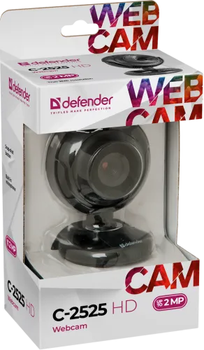Купить  web camera defender c-2525 hd (63252) в интернет-магазине iceteh.ru в Орске, Новотроицке, Гае, Домбаровском, Ясном, Адамовке, Кваркено! фото 2