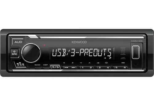 Купить  автомагнитола kenwood kmm-106 в интернет-магазине iceteh.ru в Орске, Новотроицке, Гае, Домбаровском, Ясном, Адамовке, Кваркено!