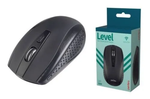 Купить  мышь perfeo мышь беспров., оптич. "level", 4 кн, dpi 800-1600, usb, чёрн. в интернет-магазине iceteh.ru в Орске, Новотроицке, Гае, Домбаровском, Ясном, Адамовке, Кваркено!