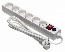 Купить  сетевой фильтр buro 600 sh-16-3-w 3м, white, 6розеток в интернет-магазине iceteh.ru в Орске, Новотроицке, Гае, Домбаровском, Ясном, Адамовке, Кваркено!