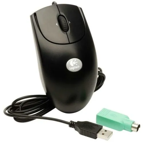 Купить  мышь logitech oem rx250 black, optical mouse, ps/2+usb в интернет-магазине iceteh.ru в Орске, Новотроицке, Гае, Домбаровском, Ясном, Адамовке, Кваркено! фото 3