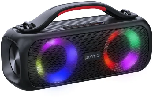 Купить  портативная аудиосистема  perfeo "eye-s" 16w, mp3 usb, aux, fm, va, hf, tws черная в интернет-магазине iceteh.ru в Орске, Новотроицке, Гае, Домбаровском, Ясном, Адамовке, Кваркено!