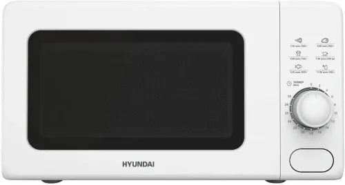 Купить  свч hyundai hym-d 3035 белый в интернет-магазине iceteh.ru в Орске, Новотроицке, Гае, Домбаровском, Ясном, Адамовке, Кваркено!