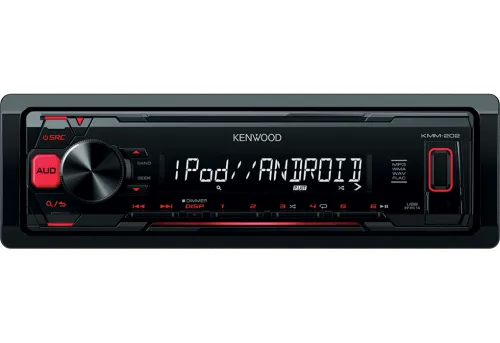 Купить  автомагнитола kenwood kmm-202 в интернет-магазине iceteh.ru в Орске, Новотроицке, Гае, Домбаровском, Ясном, Адамовке, Кваркено!