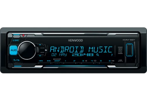Купить  автомагнитола kenwood kmm-122 y в интернет-магазине iceteh.ru в Орске, Новотроицке, Гае, Домбаровском, Ясном, Адамовке, Кваркено!