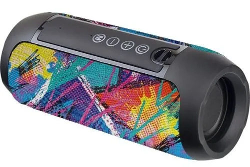 Купить  портативная аудиосистема  perfeo "street" fm, mp3 usb/tf, aux, tws, led, hf, 10вт, граффити в интернет-магазине iceteh.ru в Орске, Новотроицке, Гае, Домбаровском, Ясном, Адамовке, Кваркено! фото 2