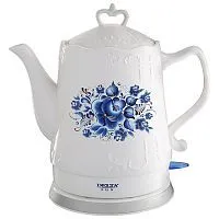 Купить  чайник delta lux dl-1237 гжель в интернет-магазине iceteh.ru в Орске, Новотроицке, Гае, Домбаровском, Ясном, Адамовке, Кваркено!