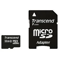 Купить  карта памяти sd-micro 32gb transcend ts32gusdhc10 class10 +adapter в интернет-магазине iceteh.ru в Орске, Новотроицке, Гае, Домбаровском, Ясном, Адамовке, Кваркено!