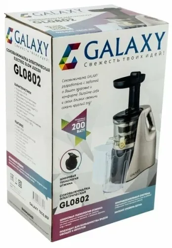 Купить  соковыжималка galaxy gl 0802 в интернет-магазине iceteh.ru в Орске, Новотроицке, Гае, Домбаровском, Ясном, Адамовке, Кваркено! фото 2