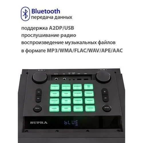 Купить  портативная аудиосистема  supra smb-1200 в интернет-магазине iceteh.ru в Орске, Новотроицке, Гае, Домбаровском, Ясном, Адамовке, Кваркено! фото 2