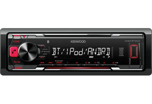 Купить  автомагнитола kenwood kmm-bt 203 в интернет-магазине iceteh.ru в Орске, Новотроицке, Гае, Домбаровском, Ясном, Адамовке, Кваркено!