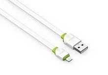 Купить  соединительные шнуры ldnio ls-35/ usb кабель lightning/2m/ 2.4a/ медь: 120 жил/white в интернет-магазине iceteh.ru в Орске, Новотроицке, Гае, Домбаровском, Ясном, Адамовке, Кваркено!