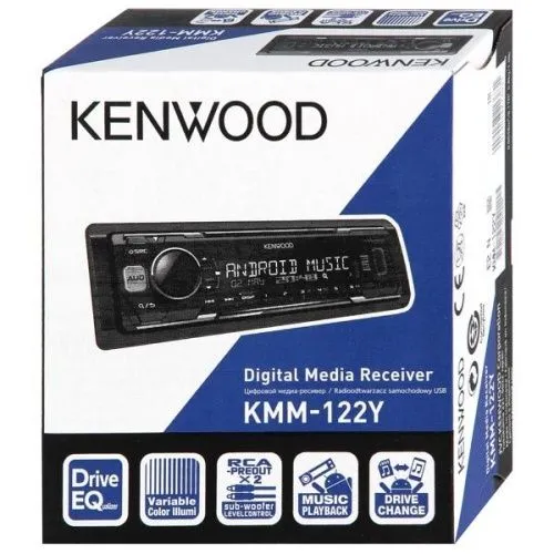 Купить  автомагнитола kenwood kmm-122 y в интернет-магазине iceteh.ru в Орске, Новотроицке, Гае, Домбаровском, Ясном, Адамовке, Кваркено! фото 6