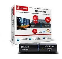 Купить  ресивер d-color 902 hd dvb-t2 в интернет-магазине iceteh.ru в Орске, Новотроицке, Гае, Домбаровском, Ясном, Адамовке, Кваркено!