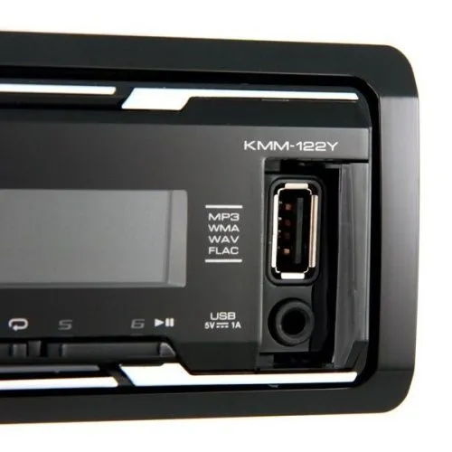 Купить  автомагнитола kenwood kmm-122 y в интернет-магазине iceteh.ru в Орске, Новотроицке, Гае, Домбаровском, Ясном, Адамовке, Кваркено! фото 4