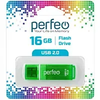 Купить  flash perfeo usb 16gb c13 green в интернет-магазине iceteh.ru в Орске, Новотроицке, Гае, Домбаровском, Ясном, Адамовке, Кваркено!