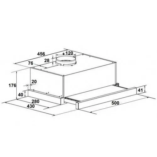 Купить  вытяжка lex hubble 500 black в интернет-магазине iceteh.ru в Орске, Новотроицке, Гае, Домбаровском, Ясном, Адамовке, Кваркено! фото 2
