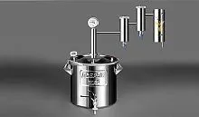 Купить  самогонный аппарат добрый жар экстра люкс 25л.. (дистиллятор) в интернет-магазине iceteh.ru в Орске, Новотроицке, Гае, Домбаровском, Ясном, Адамовке, Кваркено!