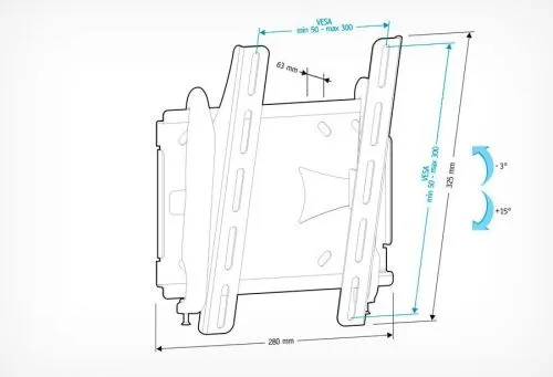 Купить  кронштейн для tv  holder lcds-5010 в интернет-магазине iceteh.ru в Орске, Новотроицке, Гае, Домбаровском, Ясном, Адамовке, Кваркено! фото 3