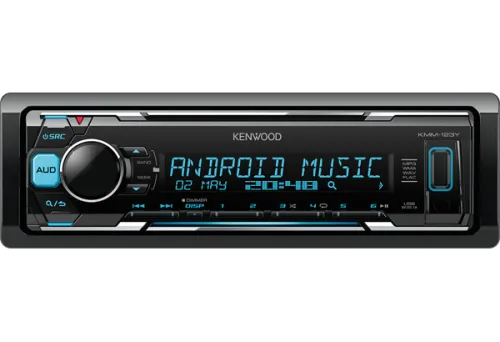 Купить  автомагнитола kenwood kmm-123 y в интернет-магазине iceteh.ru в Орске, Новотроицке, Гае, Домбаровском, Ясном, Адамовке, Кваркено!