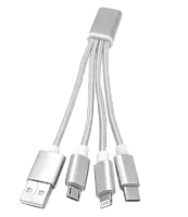 Купить  спутниковые аксессуары  кабель атом usb a 2.0 usb,tyre-c, usb b micro.loghtning.0,2 м в интернет-магазине iceteh.ru в Орске, Новотроицке, Гае, Домбаровском, Ясном, Адамовке, Кваркено!