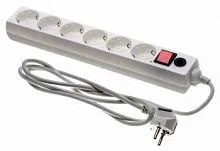 Купить  сетевой фильтр buro 600 sh-16-1.8-w 1.8м, white, 6розеток в интернет-магазине iceteh.ru в Орске, Новотроицке, Гае, Домбаровском, Ясном, Адамовке, Кваркено!