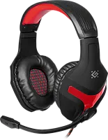 Купить  наушники defender scrapper 500 red+black, кабель 2 м игровые (64500) в интернет-магазине iceteh.ru в Орске, Новотроицке, Гае, Домбаровском, Ясном, Адамовке, Кваркено!