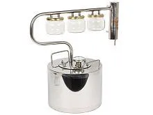 Купить  самогонный аппарат добрый жар луч 12л. (дистиллятор) в интернет-магазине iceteh.ru в Орске, Новотроицке, Гае, Домбаровском, Ясном, Адамовке, Кваркено!