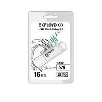 Купить  flash exployd 16gb -570 white в интернет-магазине iceteh.ru в Орске, Новотроицке, Гае, Домбаровском, Ясном, Адамовке, Кваркено!