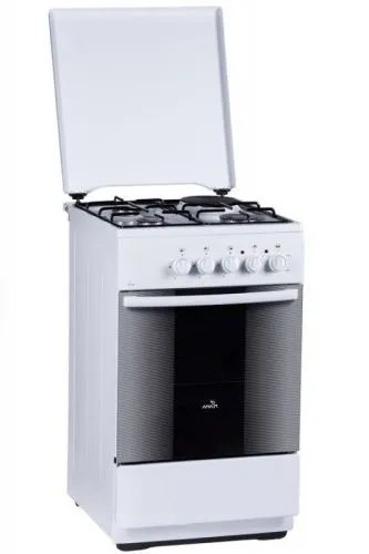 Купить  комбинированная плита flama rk 23-101 w в интернет-магазине iceteh.ru в Орске, Новотроицке, Гае, Домбаровском, Ясном, Адамовке, Кваркено!