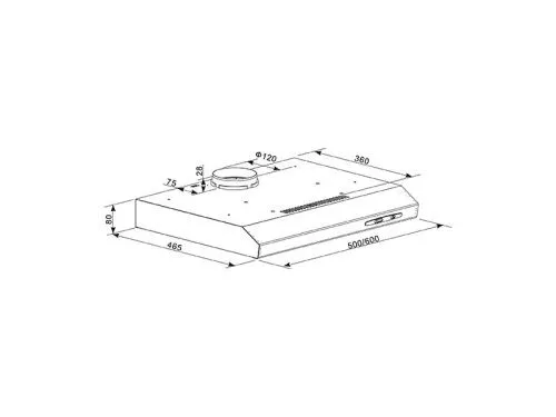 Купить  вытяжка оазис po-60 s в интернет-магазине iceteh.ru в Орске, Новотроицке, Гае, Домбаровском, Ясном, Адамовке, Кваркено! фото 2