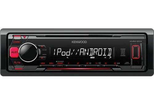 Купить  автомагнитола kenwood kmm-203 в интернет-магазине iceteh.ru в Орске, Новотроицке, Гае, Домбаровском, Ясном, Адамовке, Кваркено!