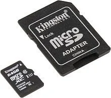 Купить  карта памяти sd-micro 64gb kingston sdxc class 10 u1 uhs-i canvas select + sd adapter (sdcs/64gb) в интернет-магазине iceteh.ru в Орске, Новотроицке, Гае, Домбаровском, Ясном, Адамовке, Кваркено!