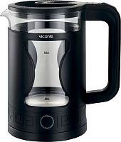 Купить  чайник viconte vc-3308 черный в интернет-магазине Айсберг техники в Орске!