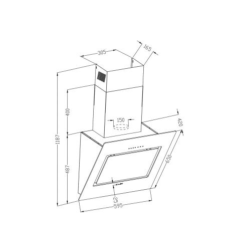 Купить вытяжка lex leila 600 white в интернет-магазине iceteh.ru в Орске, Новотроицке, Гае, Домбаровском, Ясном, Адамовке, Кваркено! фото 5 Купить вытяжка lex leila 600 white в интернет-магазине iceteh.ru в Орске, Новотроицке, Гае, Домбаровском, Ясном, Адамовке, Кваркено! фото 5
