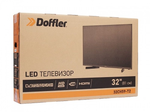 Купить  телевизор doffler 32 ch 59-t2 в интернет-магазине Айсберг техники в Орске! фото 5
