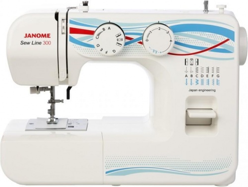 Купить  швейная машина janome sew line 300 в интернет-магазине Айсберг техники в Орске!