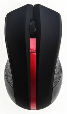 Купить  мышь oklick 615mw black/red optical (1000dpi) usb в интернет-магазине Айсберг техники в Орске! фото 2