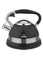 Купить  чайник rashel м-7920 нерж сталь черный 3л в интернет-магазине iceteh.ru в Орске, Новотроицке, Гае, Домбаровском, Ясном, Адамовке, Кваркено!