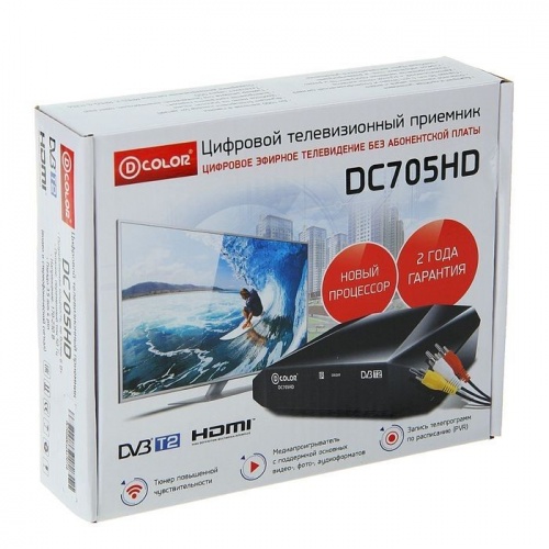 Купить  ресивер d-color dc-705 hd в интернет-магазине Айсберг техники в Орске! фото 5