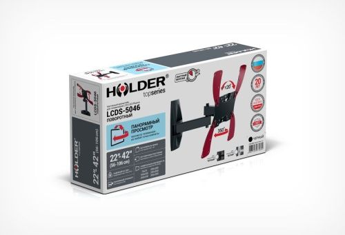 Купить  кронштейн для tv  holder lcds-5046 белый в интернет-магазине iceteh.ru в Орске, Новотроицке, Гае, Домбаровском, Ясном, Адамовке, Кваркено! фото 2