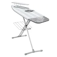 Купить  гладильная доска ника-8 фанера 1225*400 удл+роз, полка для белья н8 в интернет-магазине iceteh.ru в Орске, Новотроицке, Гае, Домбаровском, Ясном, Адамовке, Кваркено!