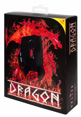 Купить  мышь oklick 725g dragon black/red optical (2400dpi) usb в интернет-магазине Айсберг техники в Орске! фото 4